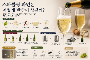 스파클링 와인은 어떻게 탄산이 생길까? 기포가 만들어지는 원리와 제조 방법