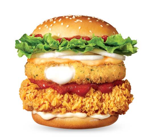 맘스터치 아라비아따치즈버거