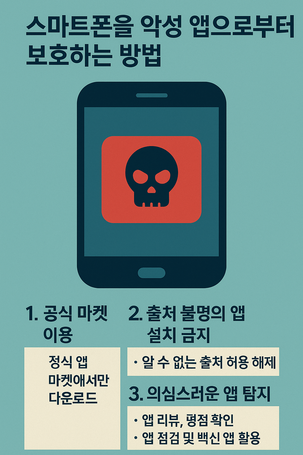 스마트폰 앱 권한 관리의 중요성 관련 이미지