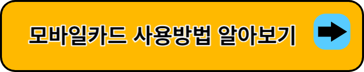 기후동행카드 모바일 사용방법