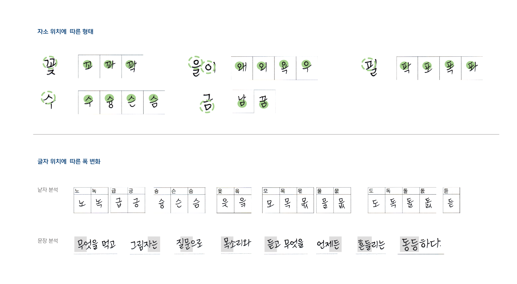 무료폰트 교보손글씨 2023 우선아