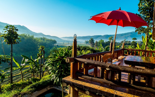 태국 북부 빠이 전원 풍경