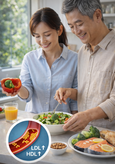 혈관 건강을 지키는 식단