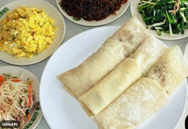 중국의 춘빙(春饼) - 싱그러운 봄 채소와 고기를 싸서 먹는 전통적인 봄철 요리