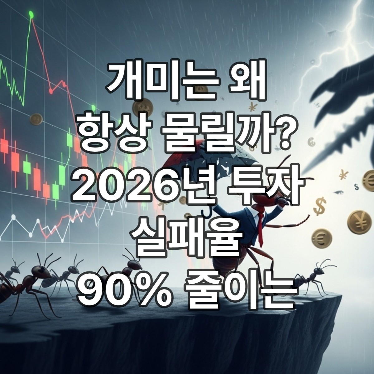 개미는 왜 항상 물릴까?