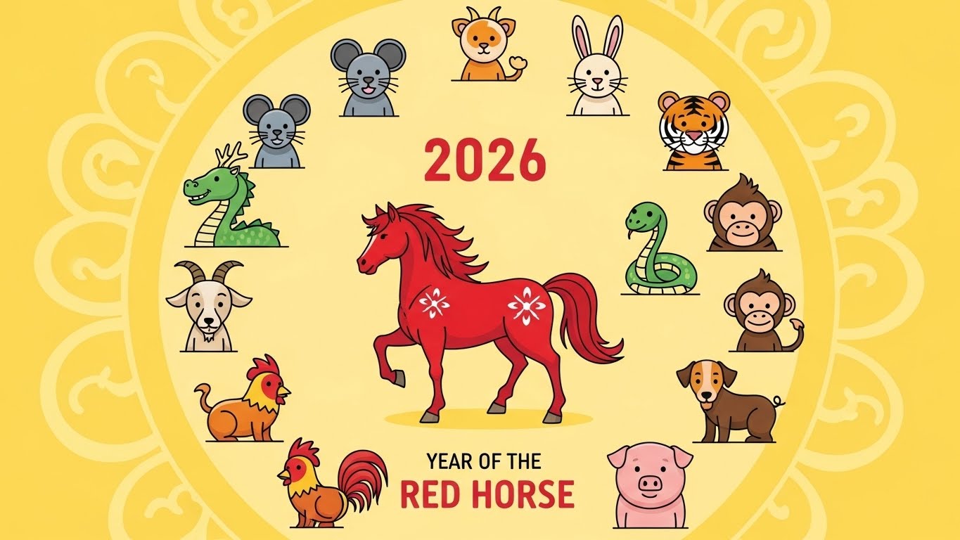 2026년 띠별 운세 총정리|재물운·연애운·건강운 한눈에 보기