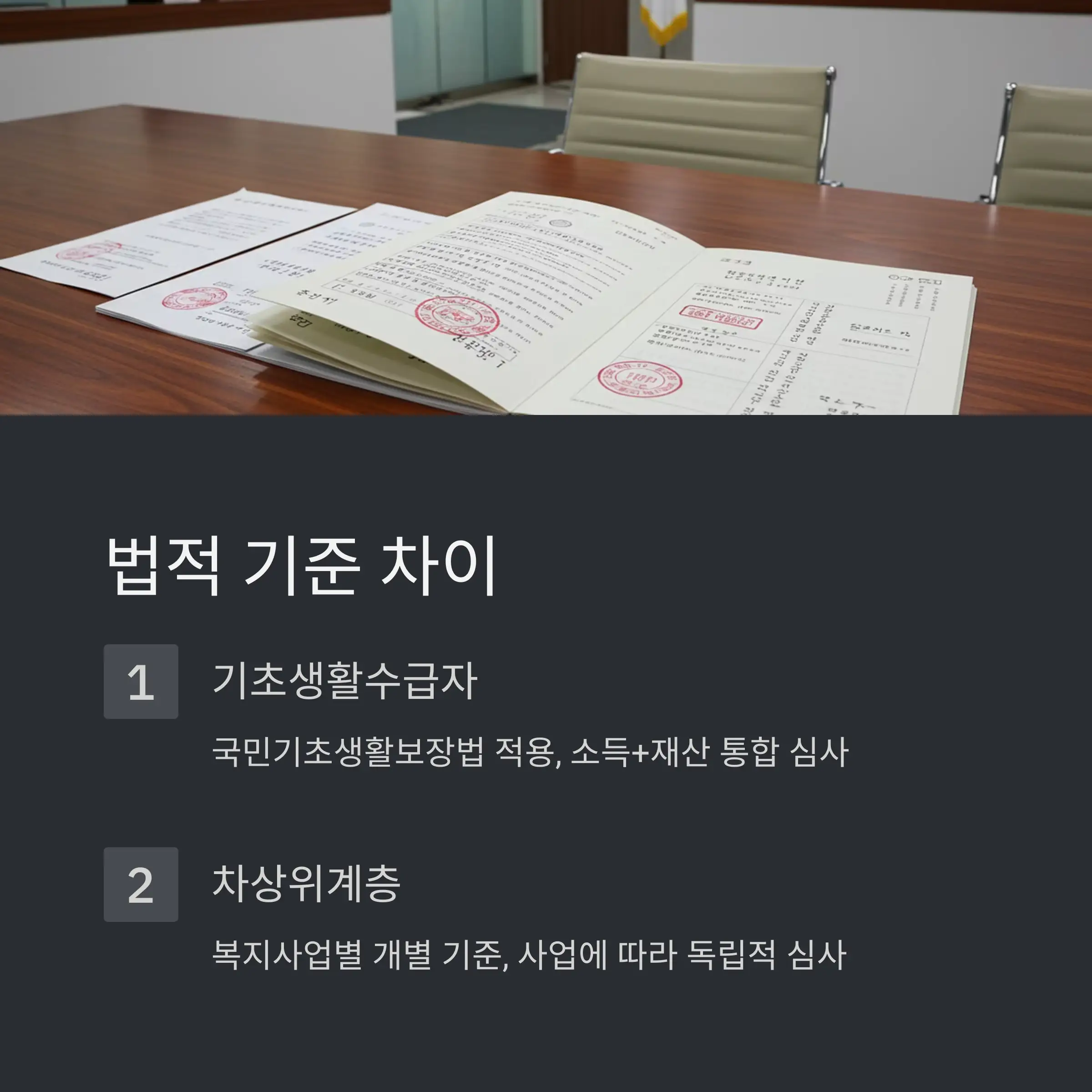 혜택 차이 핵심 요약