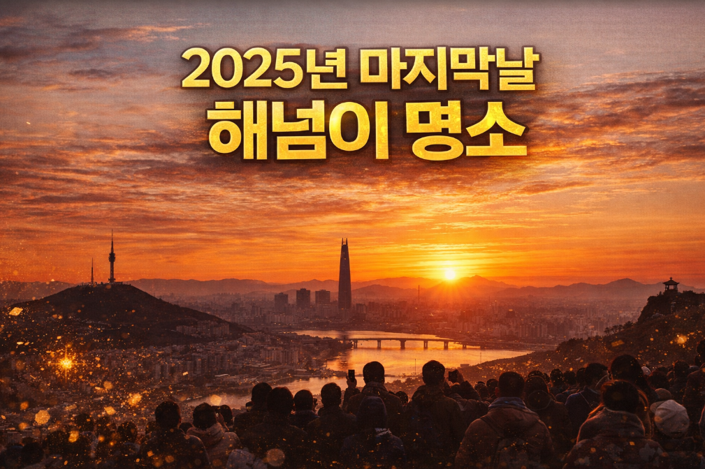 2025 마지막 해넘이, 이 명소들만 알면 끝