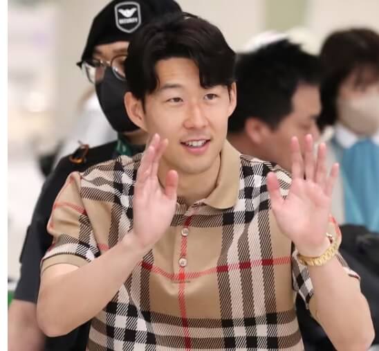 손흥민 공항패션 5억