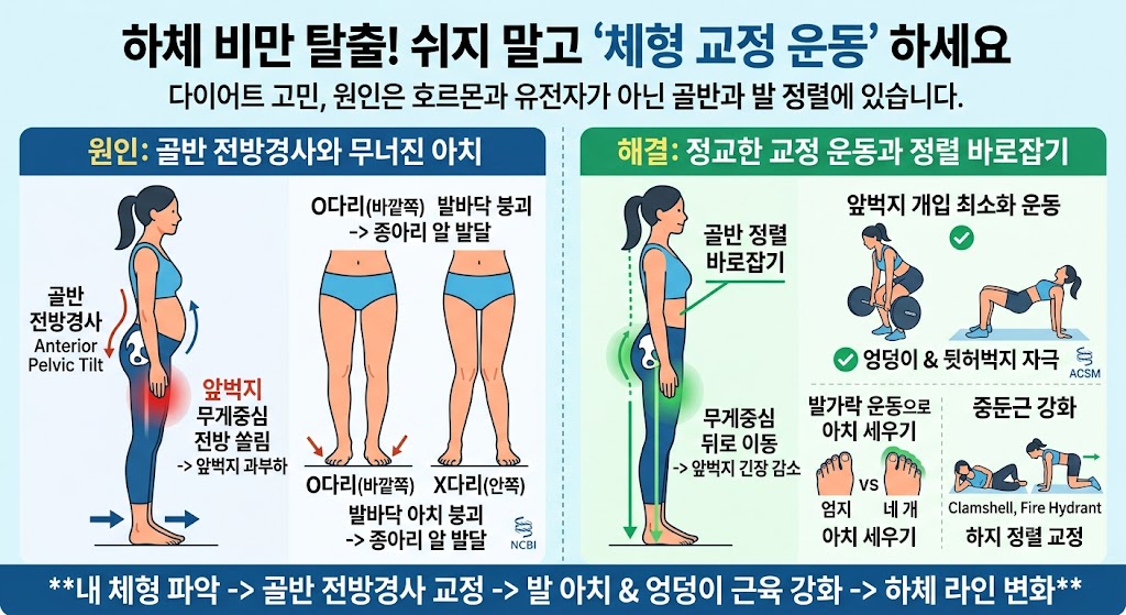 하체 비만 운동법
