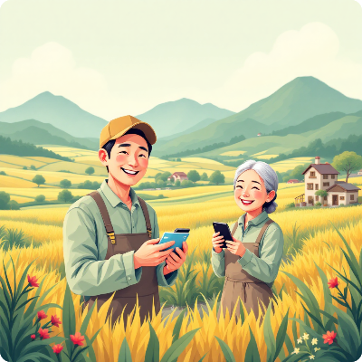 순창군 농어촌 기본소득 이미지