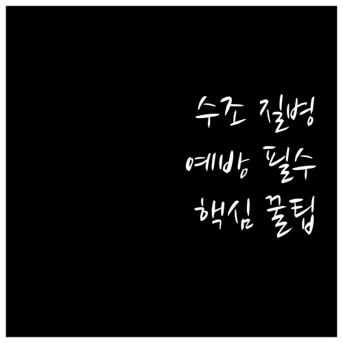 수족관 동물 질병 예방을 위한 관리 ..