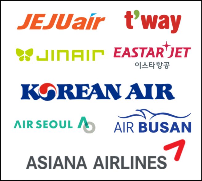 제주도 항공권에 관한 그림