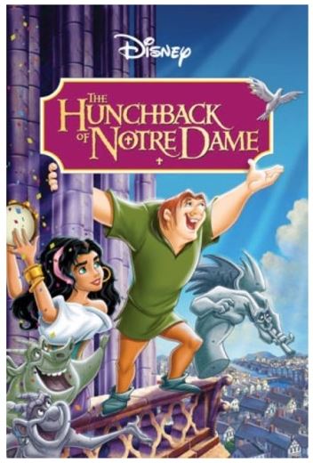 디즈니 애니메이션 <노틀담의 꼽추>.