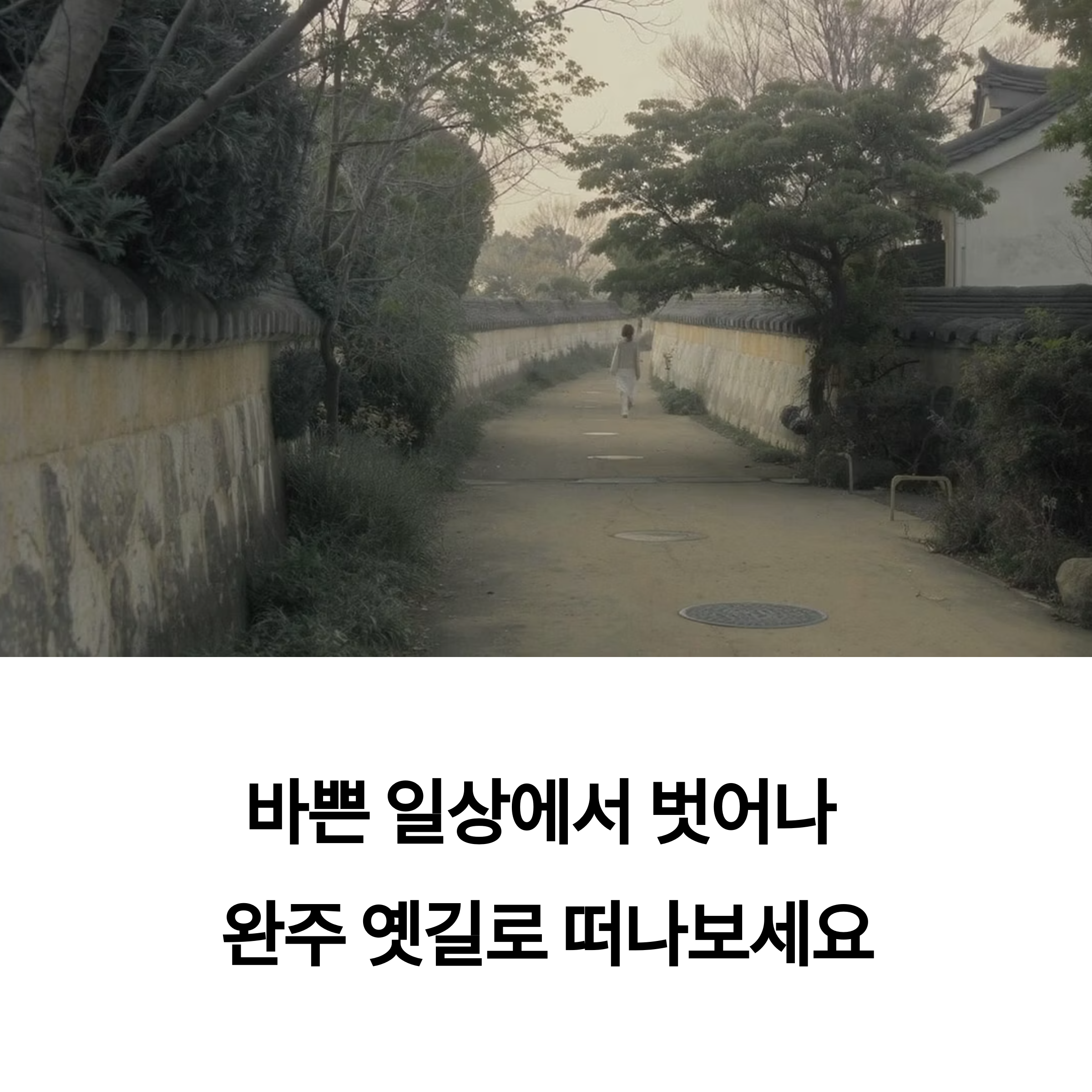 완주 옛길 산책 – 고요한 하루