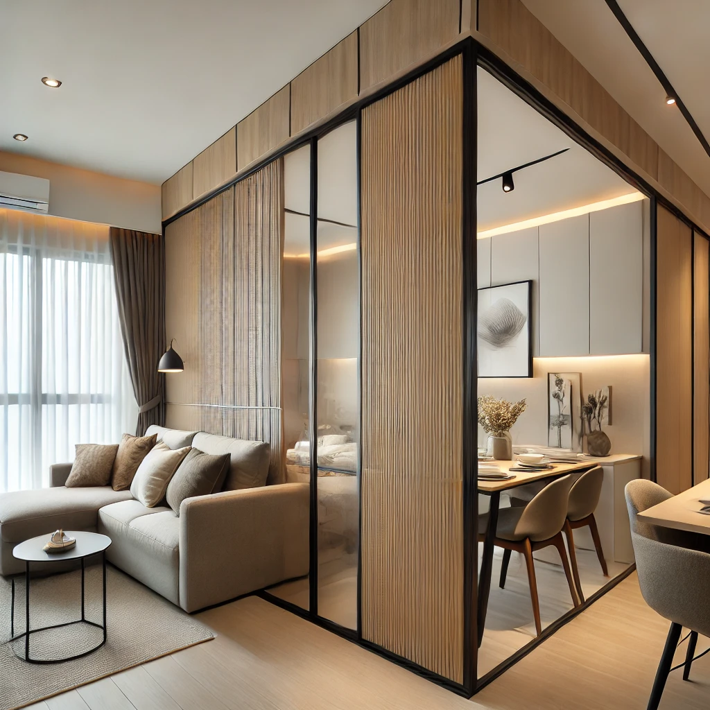 소형-아파트-파티션-공간-분리