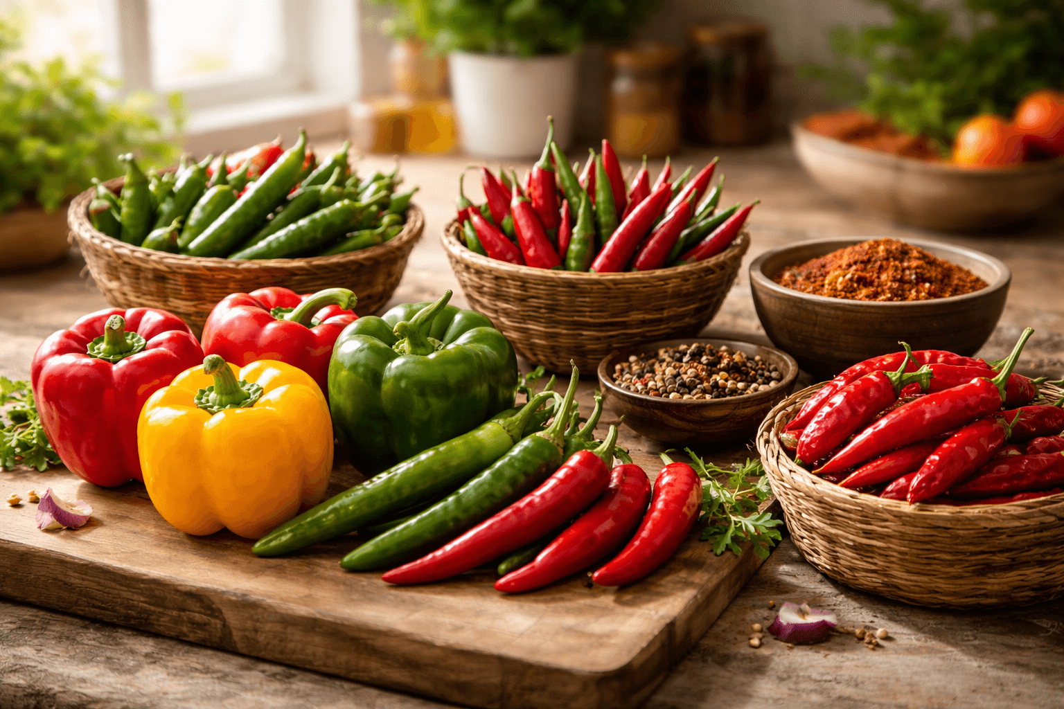 Capsicum chinense – 극강의 매운맛을 지닌 종