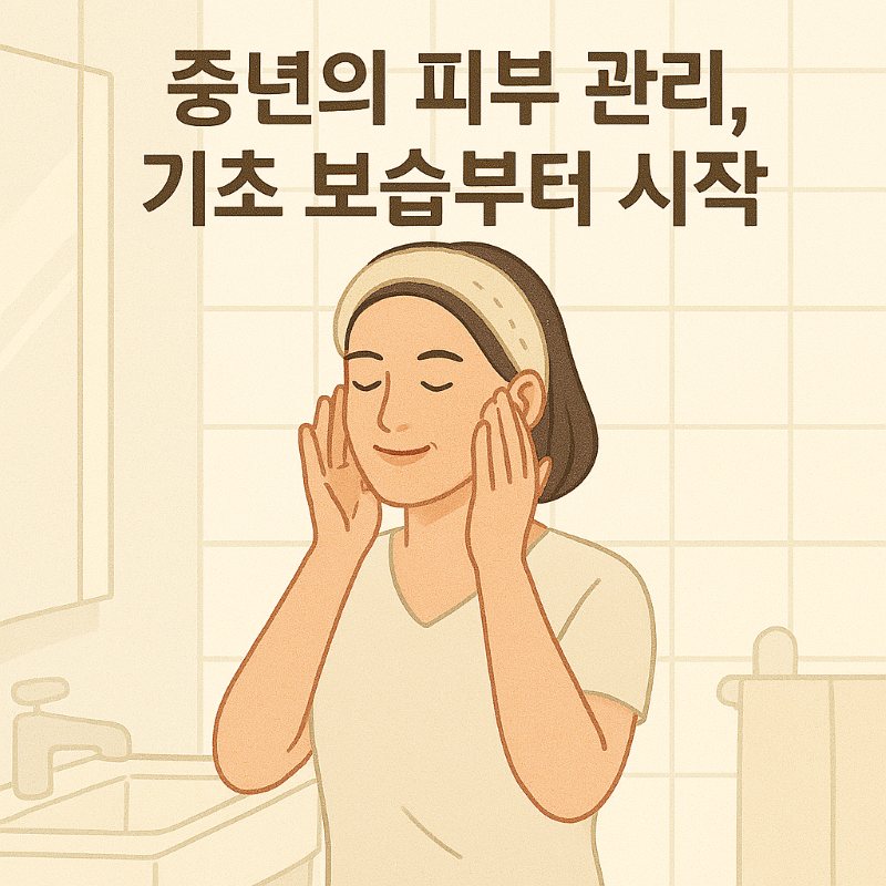 50대 기초화장품, 꼭 챙겨야 할 것들 이미지