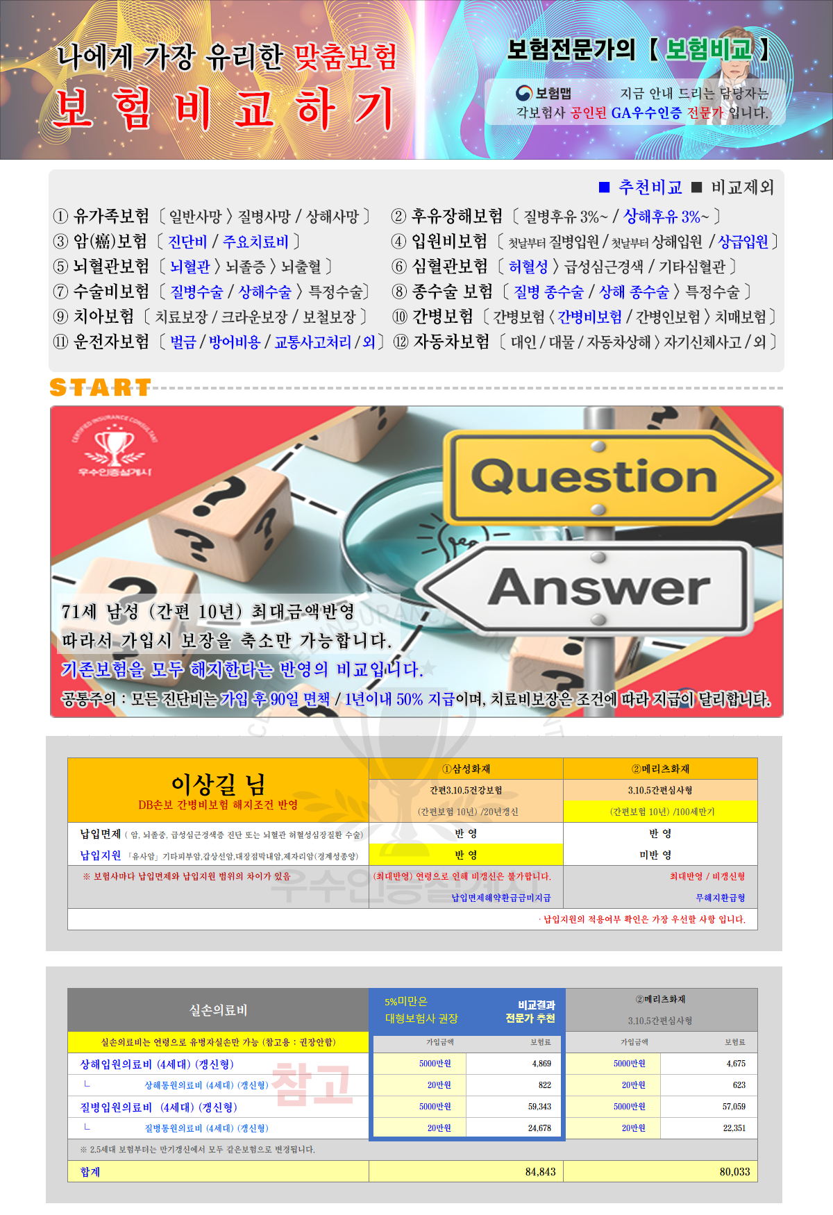 전문가의보험비교