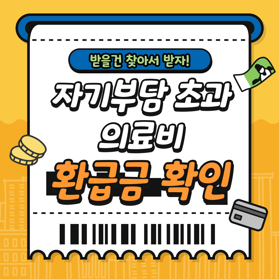 본인 부담 상한액 초과 의료비 확인