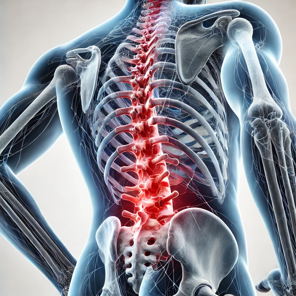 4~5 번 척추 이미지