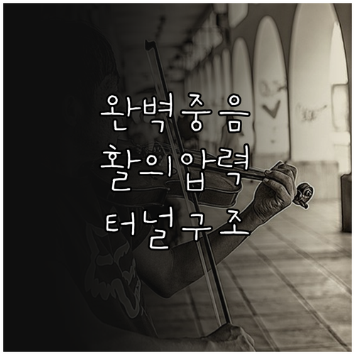 바이올린 중음 연주법 활 압력 배분과..