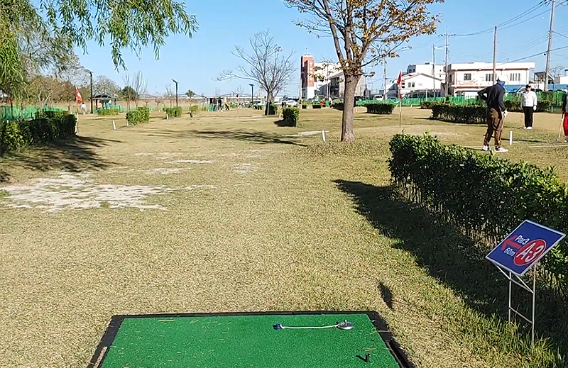 강원도 주문진파크골프장 (신리파크골프장)