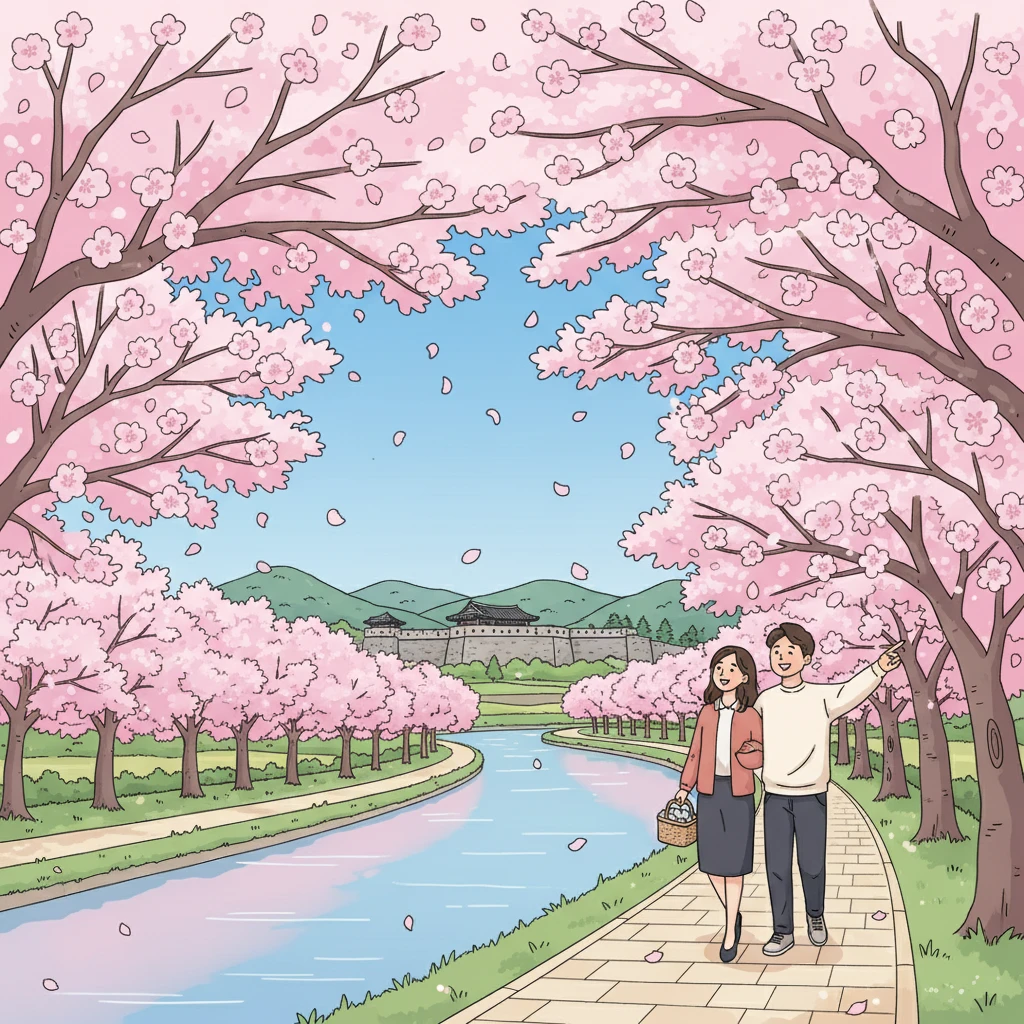 경북 청도 벚꽃 명소 베스트 3 개화..