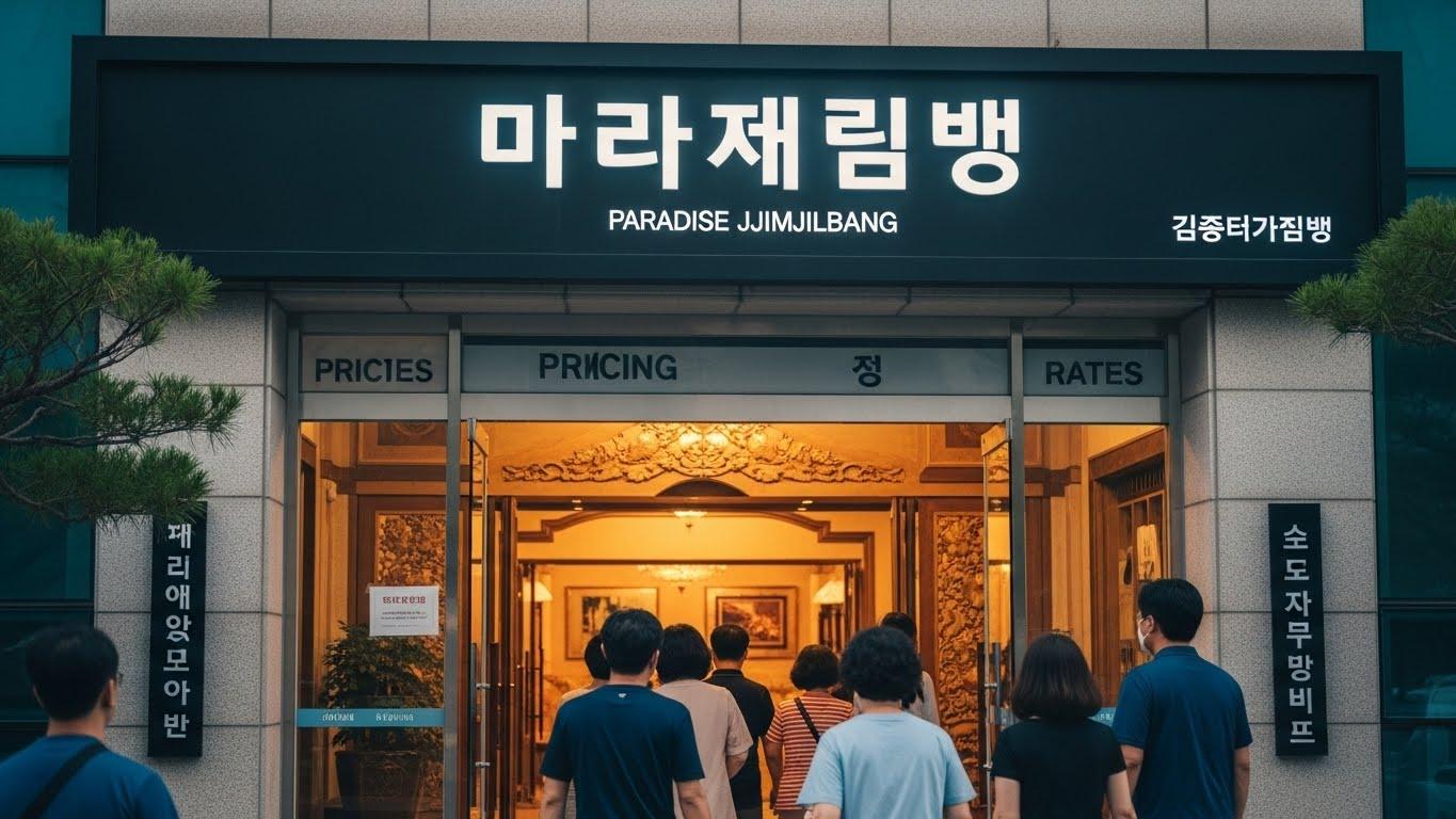 파라다이스 찜질방 가격