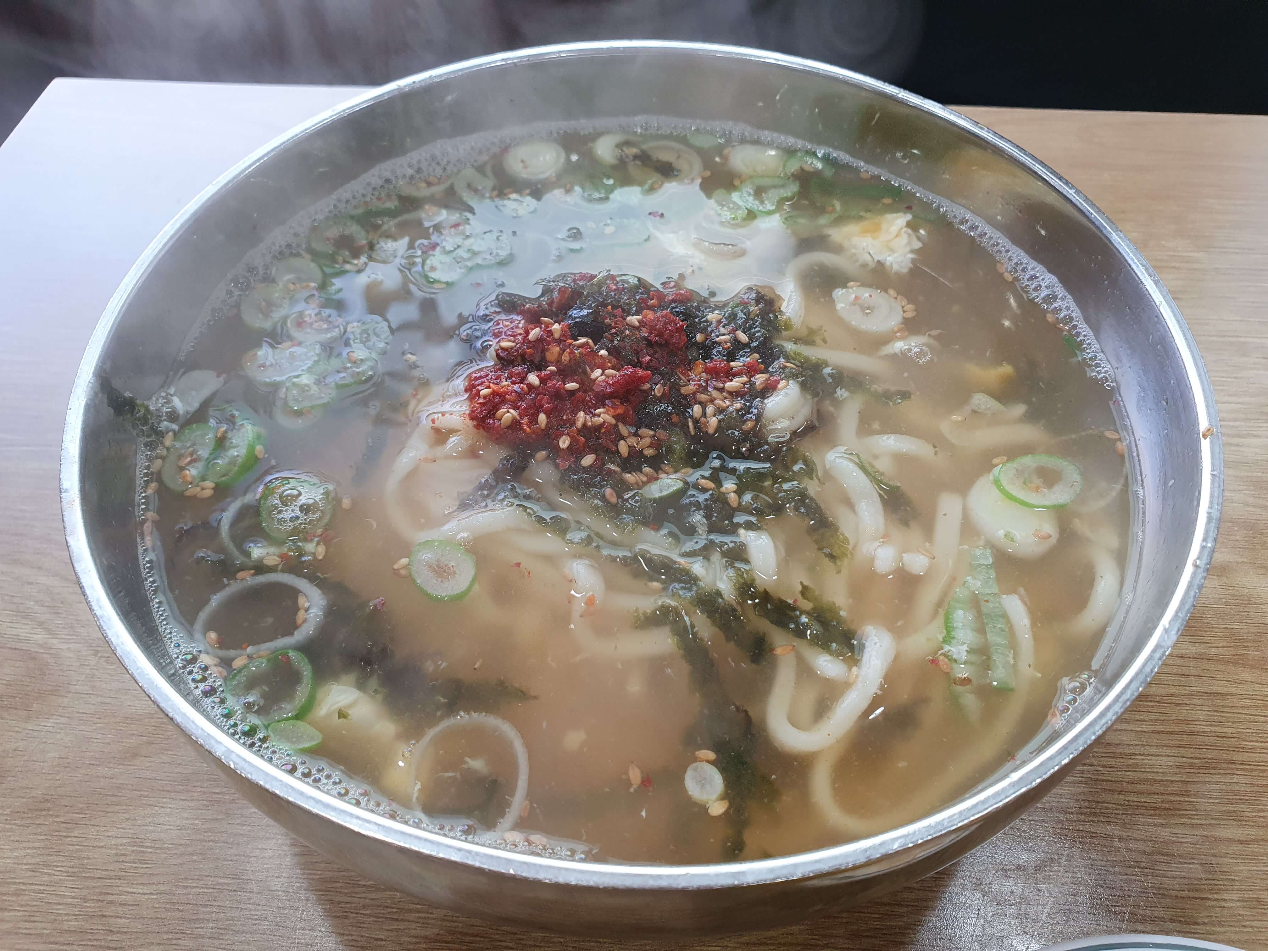 원조소문난칼국수-주문 메뉴(칼국수-6,000원)