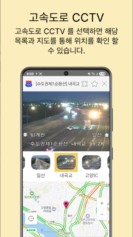 CCTV 전국도로, 고속도로 국도