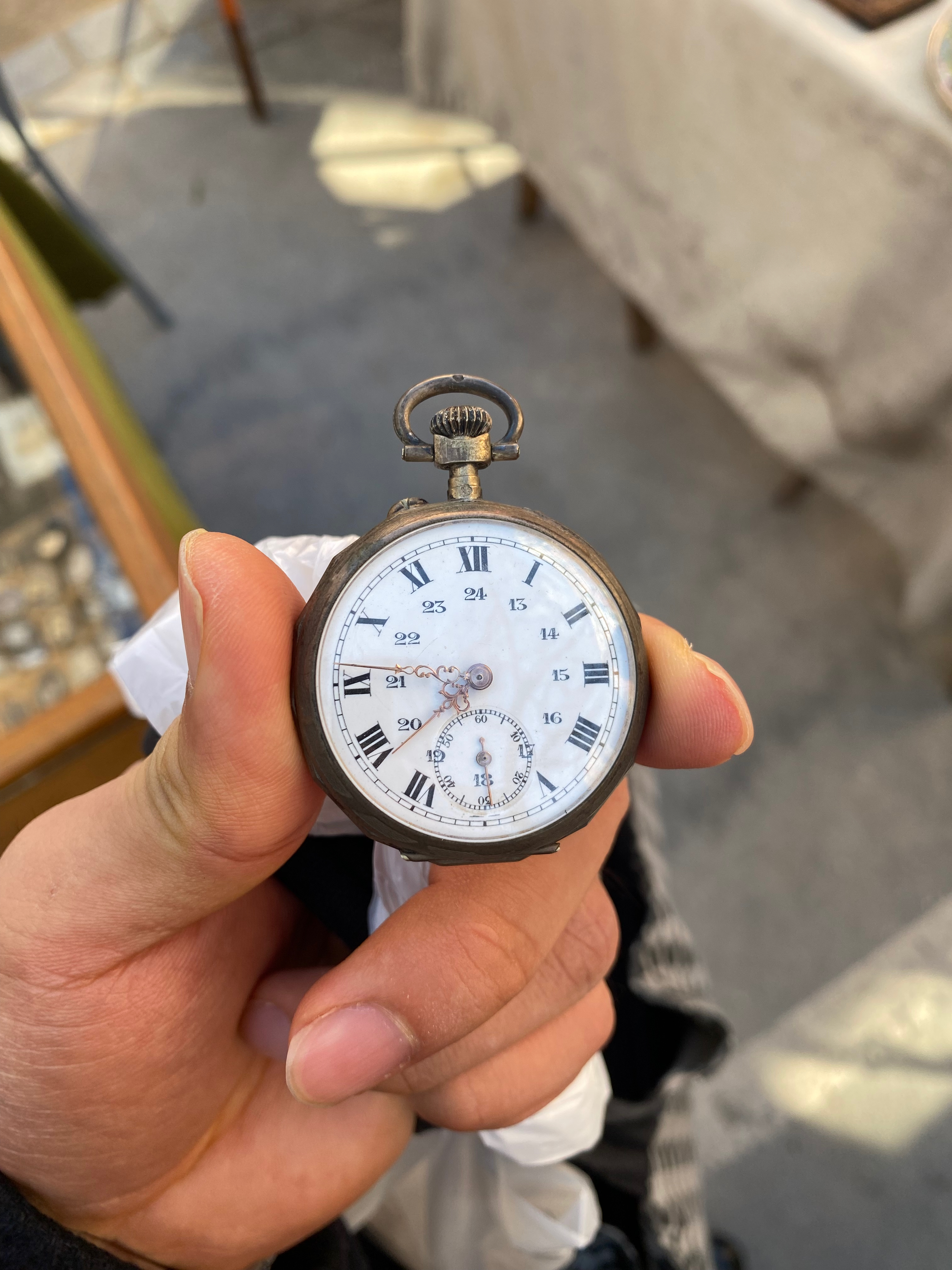 파리 벼룩시장 시계, 회중시계