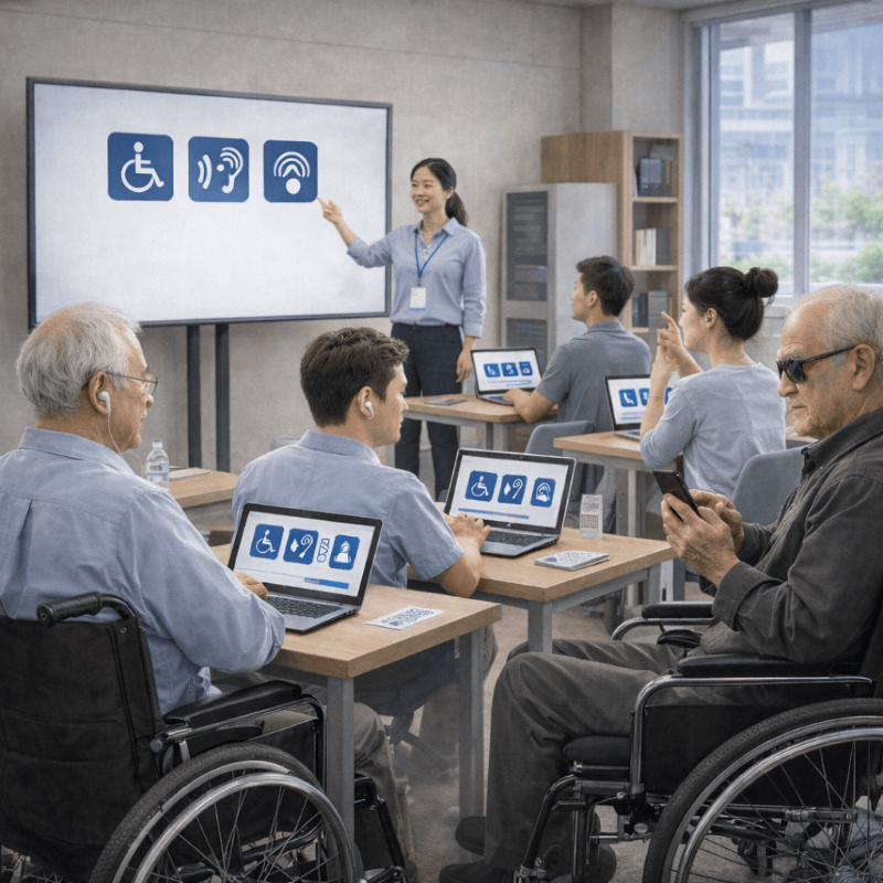 장애인 디지털 접근성, 공공 디지털 훈련이 필요한 이유