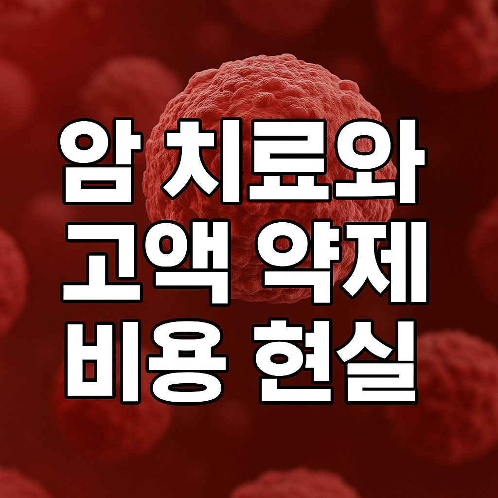 암 치료와 고액 약제 비용 현실 &mdash; 실손보험&middot;산정특례로 충분할까요?