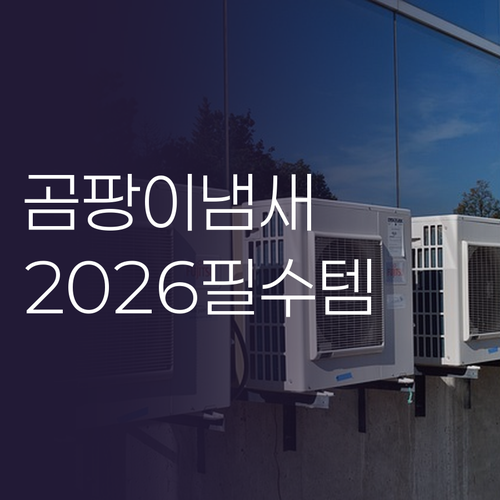 에어컨 곰팡이 냄새, 셀프 청소로 해..