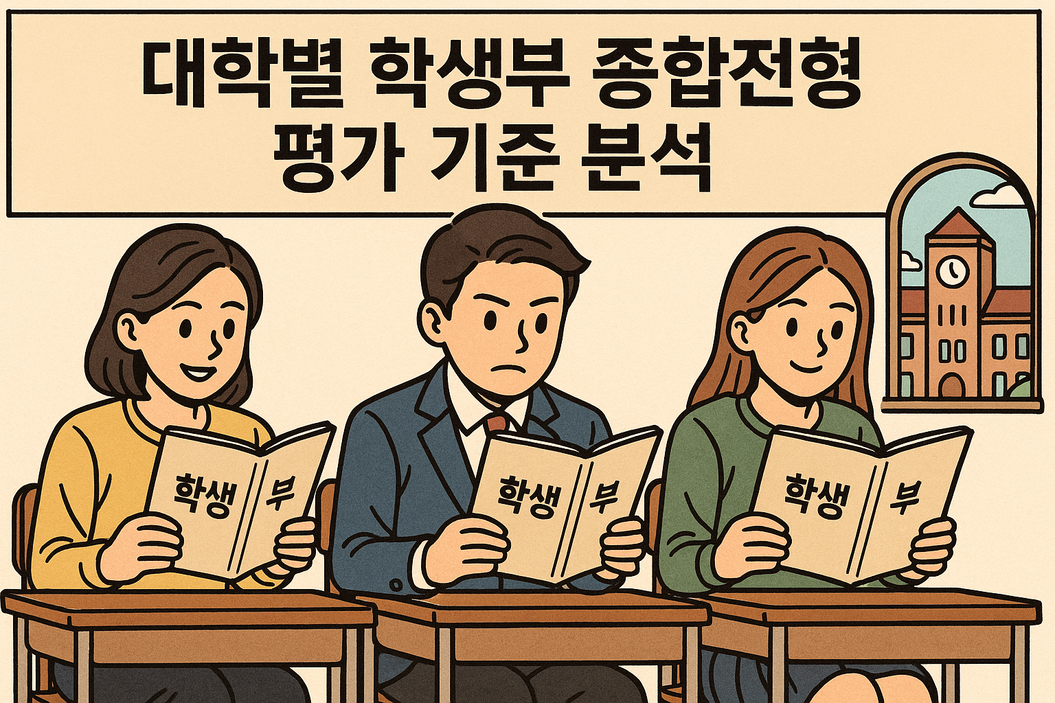 대학별 학생부 종합전형 평가 기준 분석