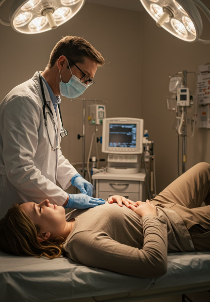 장염 초기증상 진단하는 의사