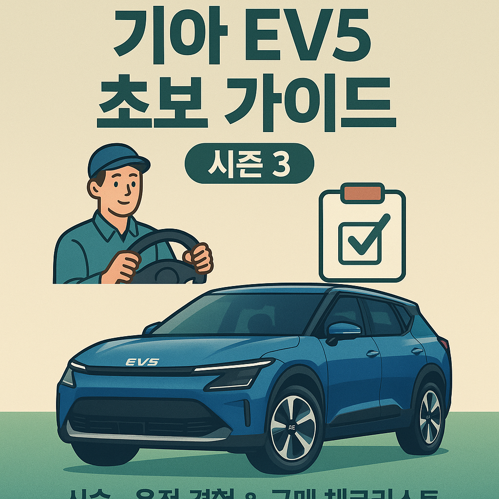 기아 EV5 초보 가이드 사진 관련.