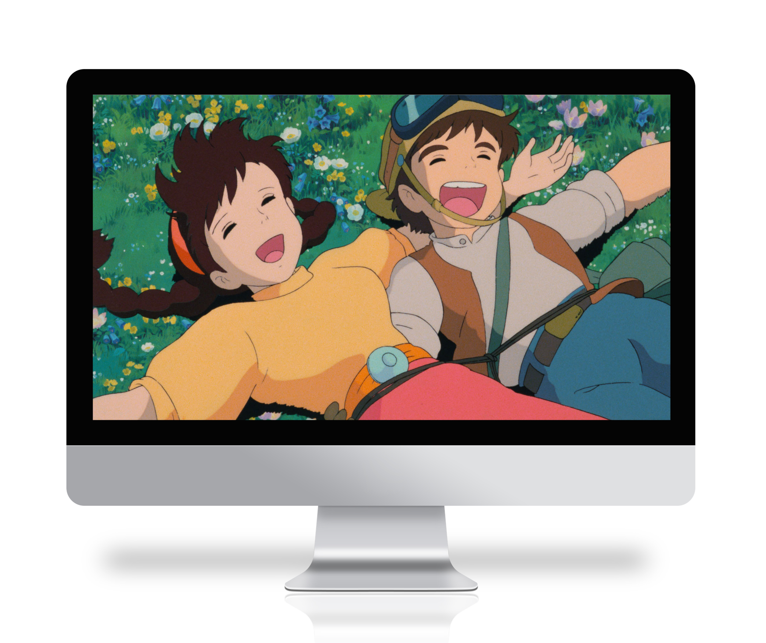  천공의 성 라퓨타 배경화면 지브리 아이패드 아이폰 