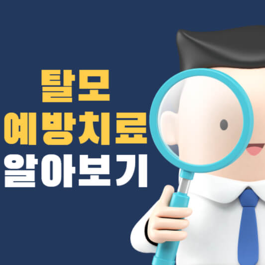 탈모 예방
