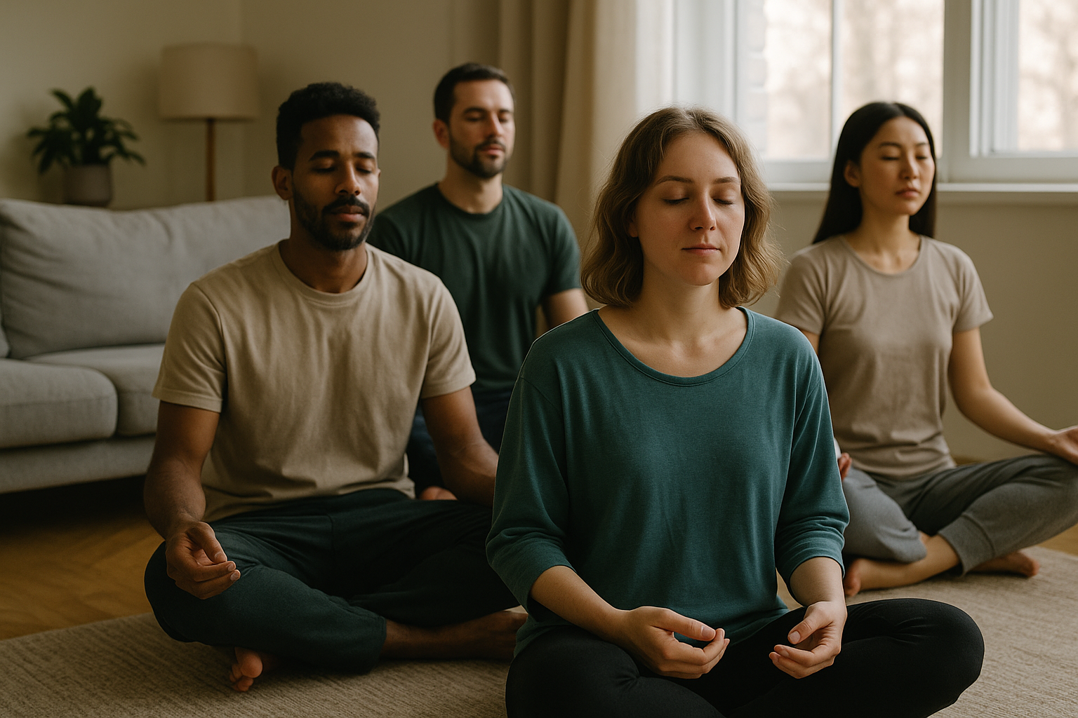 편안한 명상 시간