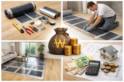 난방필름 시공방법과 가격 비교 예시12