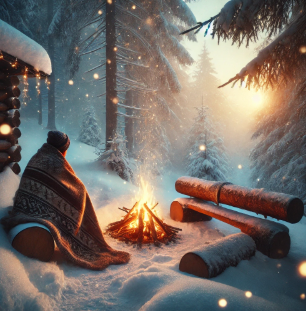 눈 속에서 따뜻함을 느끼는 꿈