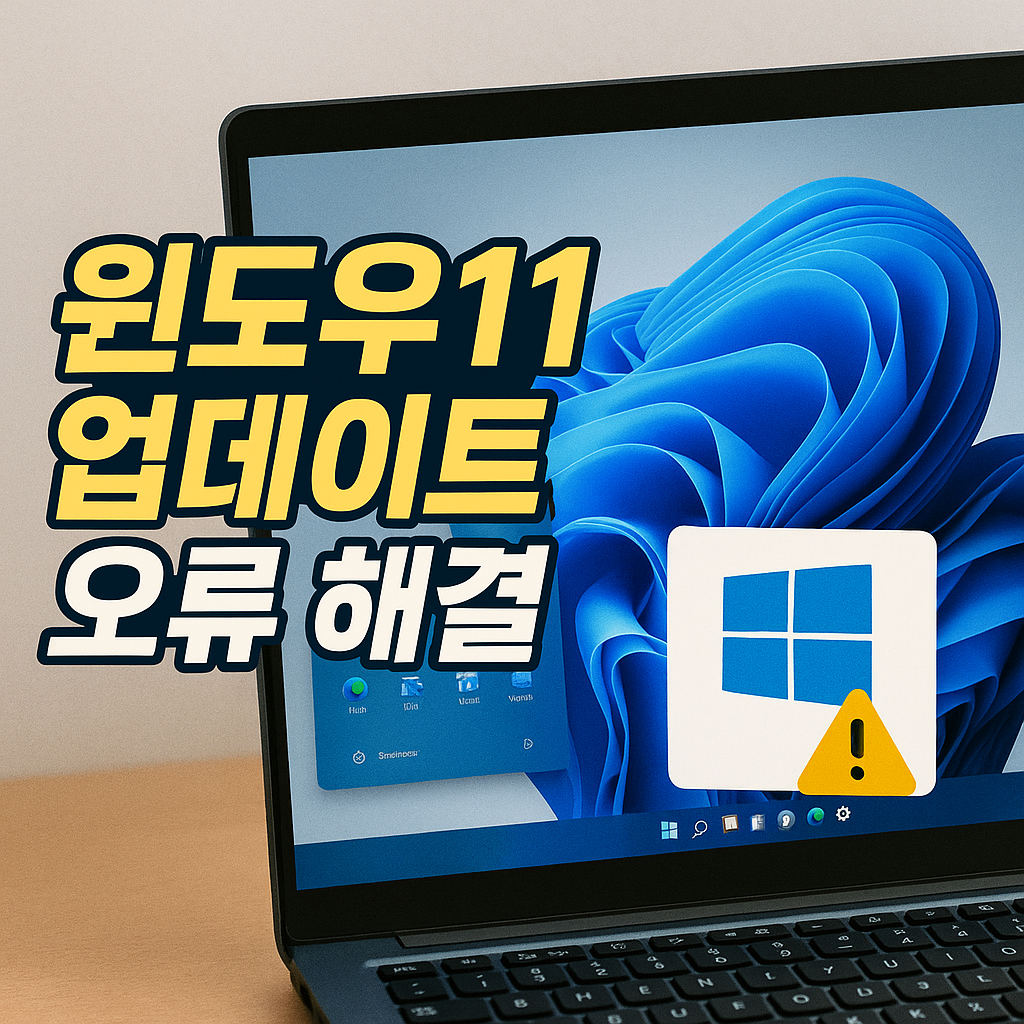 윈도우11 업데이트 오류 해결