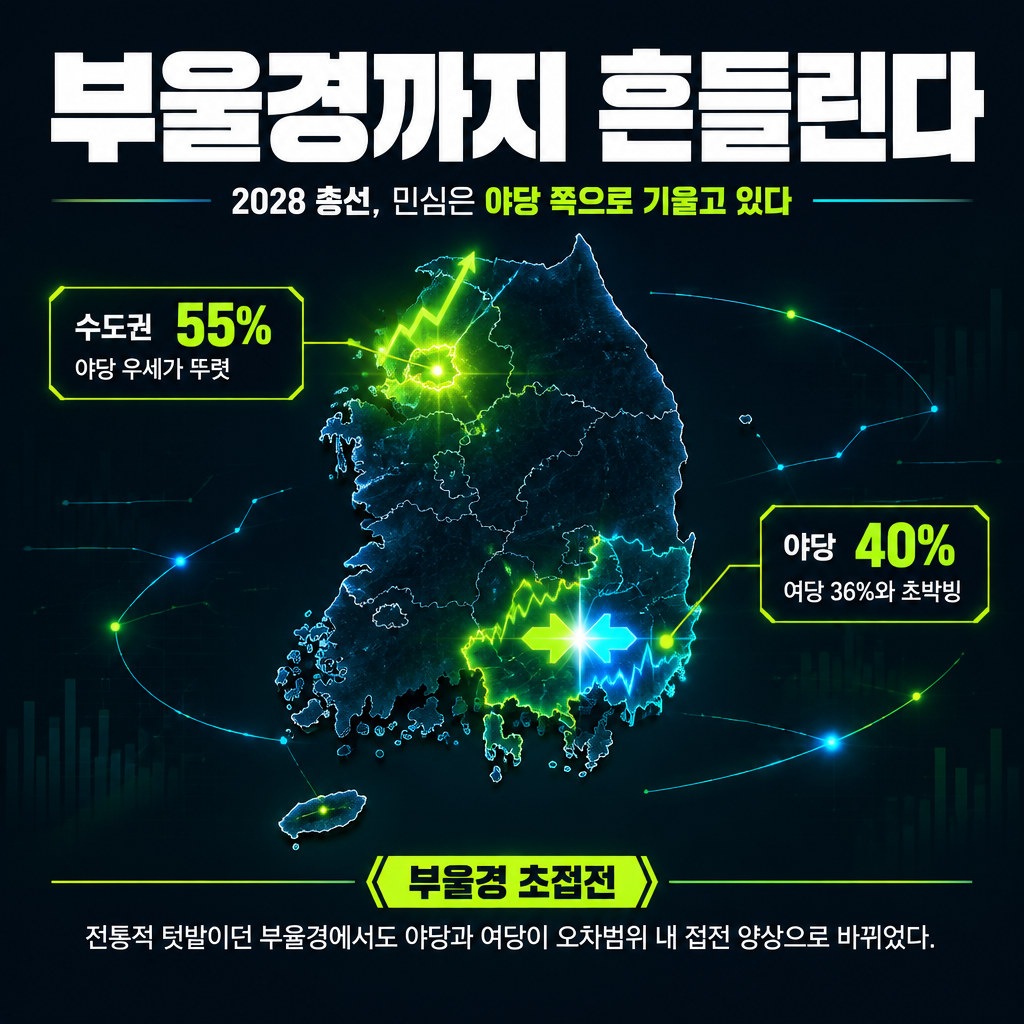 부울경까지 흔들린다