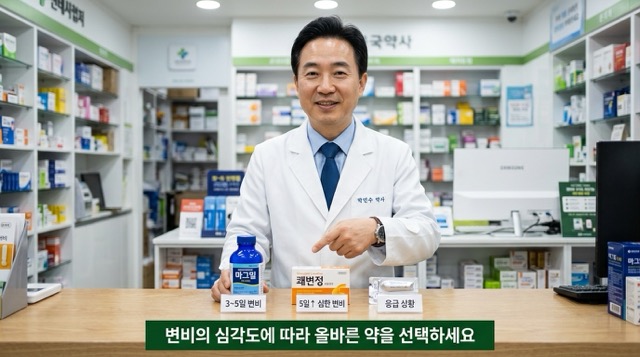 변비가 심할때 삼투성 자극성 하제 관장제 선택 기준 상세