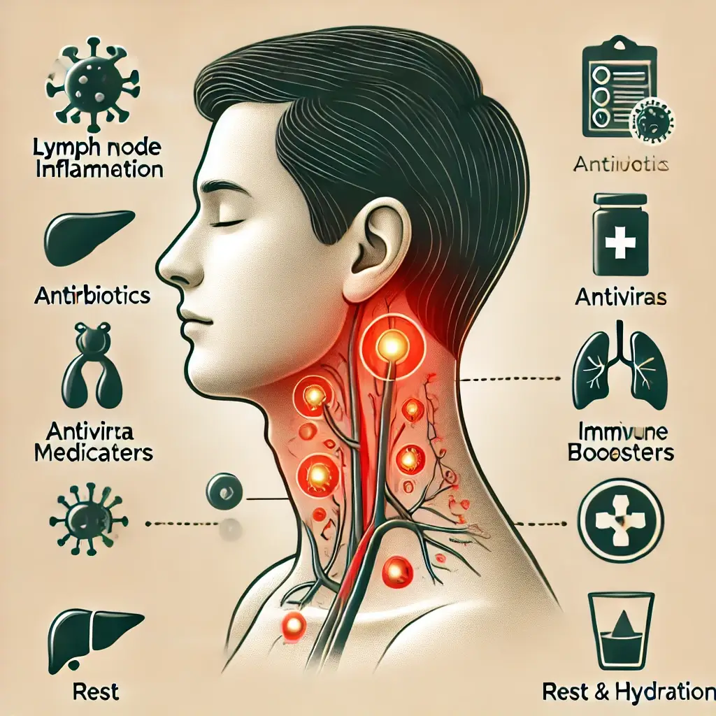 목 임파선염의 치료