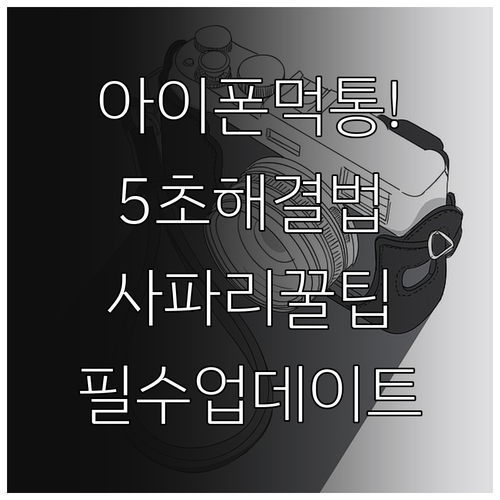 아이폰 인터넷 연결 오류 해결 방법 ..