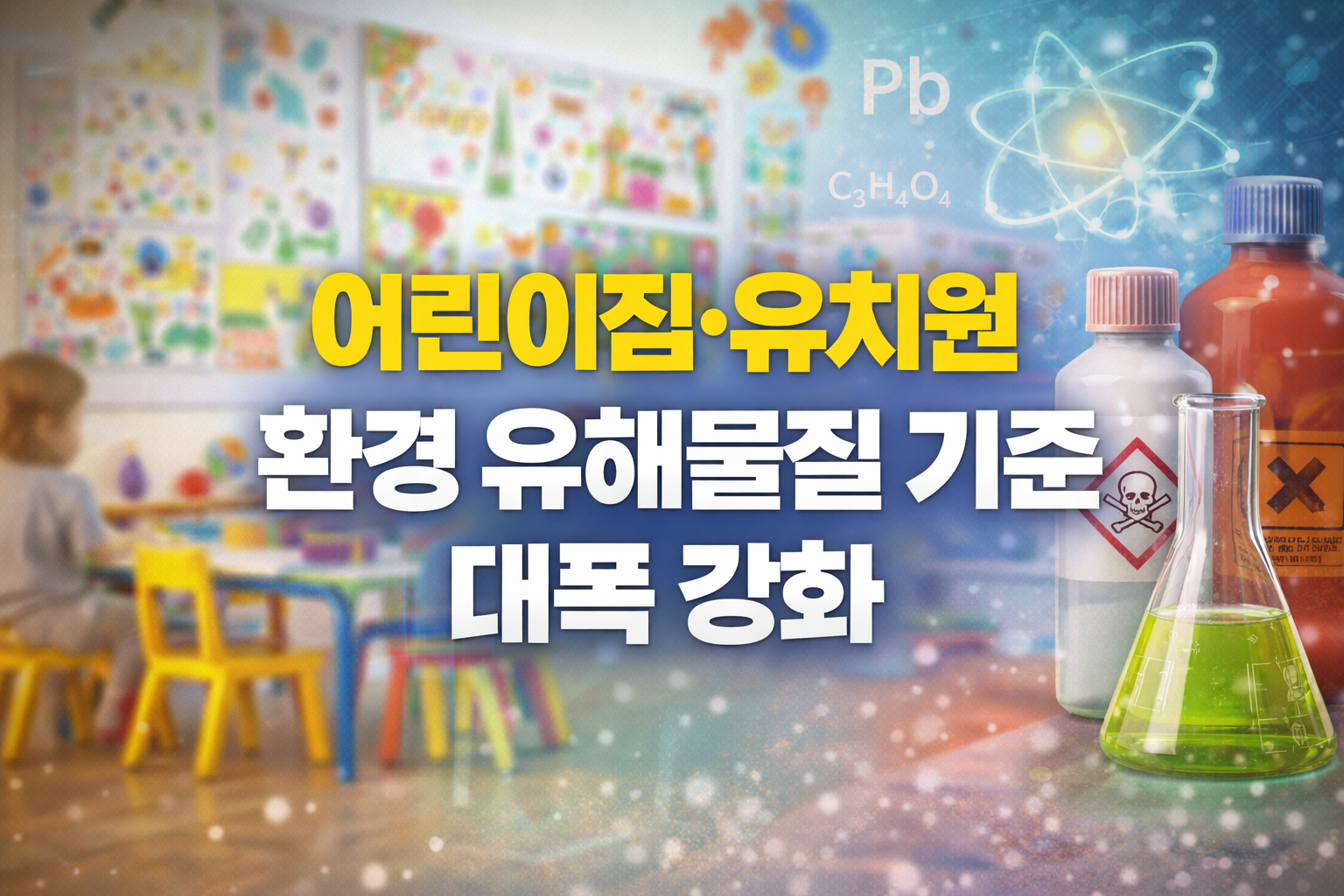 어린이집 유치원 환경안전관리기준 개정 핵심 정리