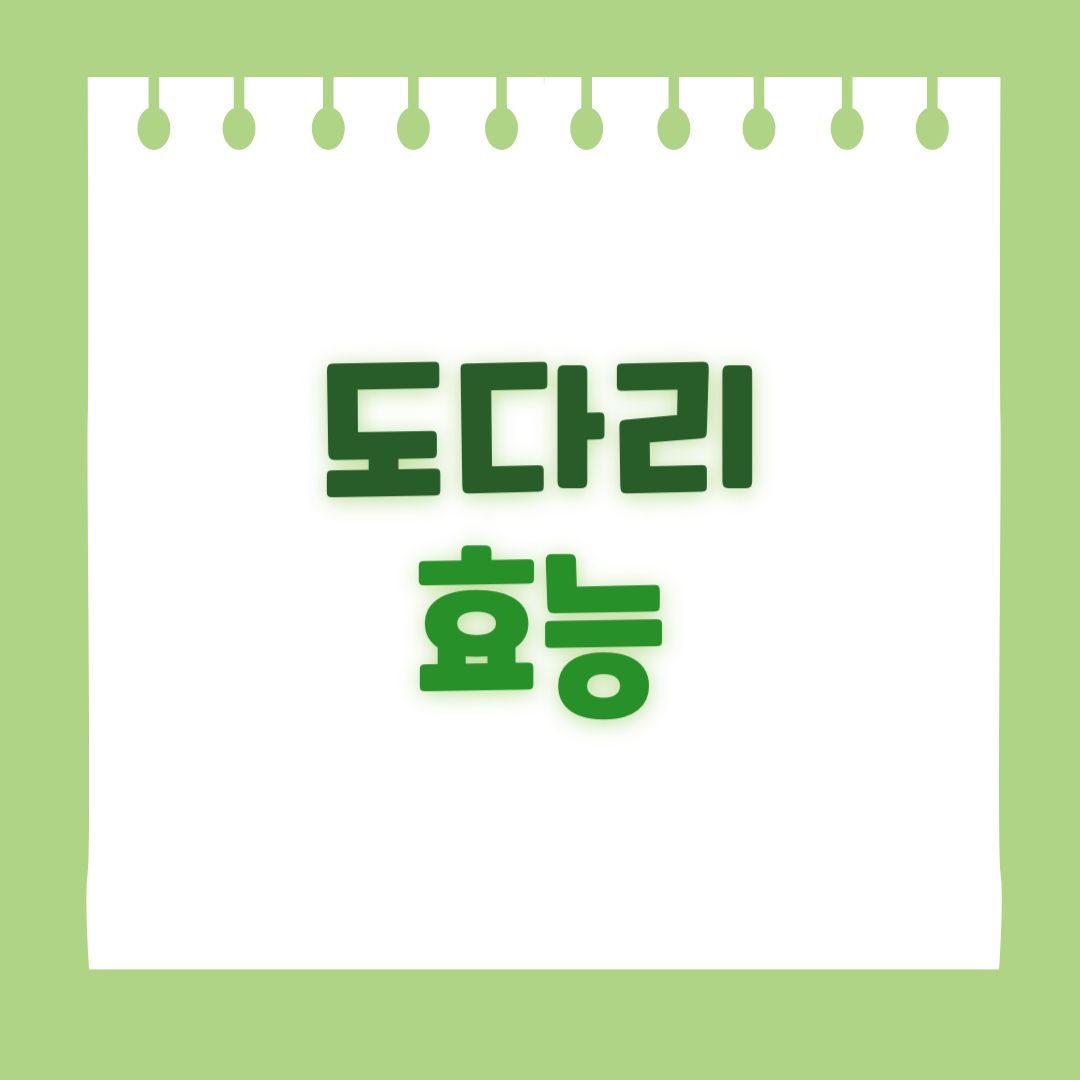 도다리 효능